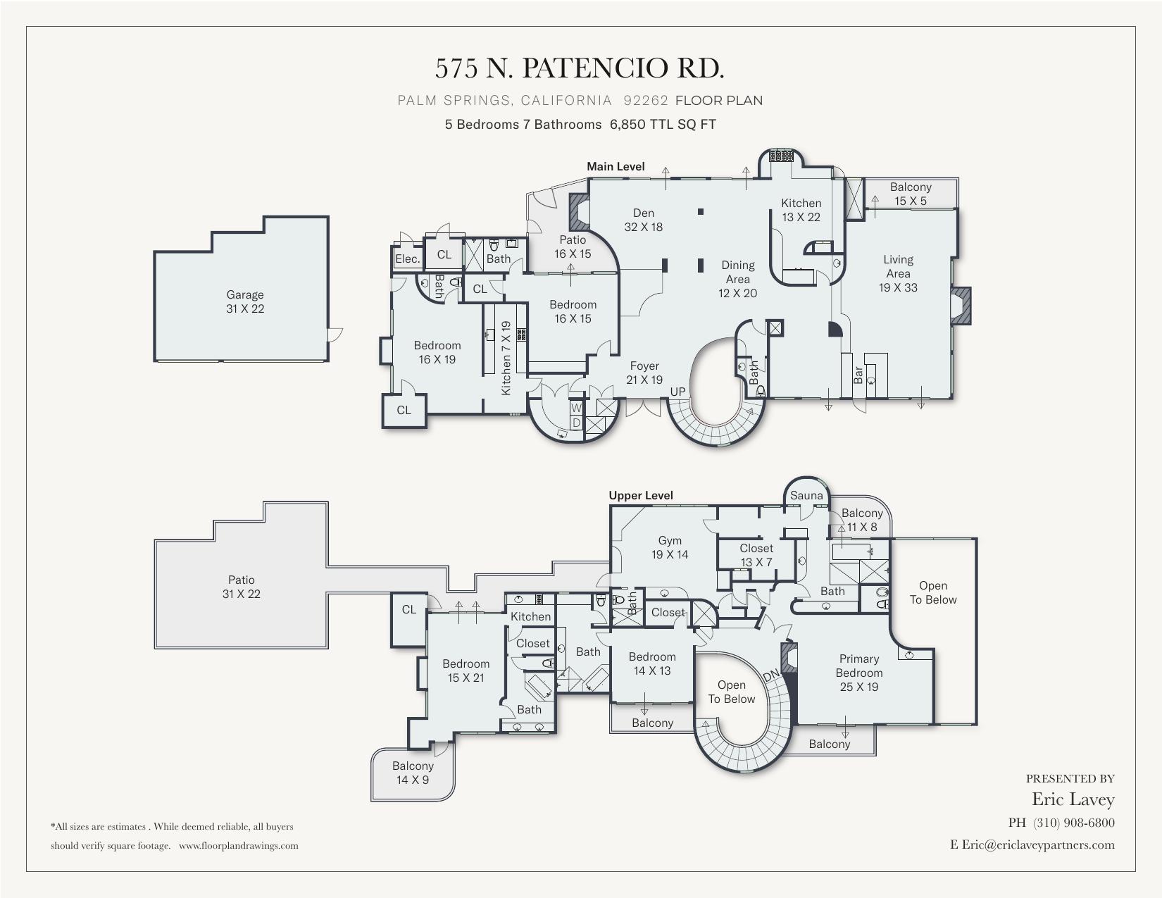 Second Residence floorplan